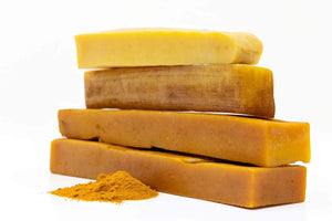 Fromage de yak infusé au curcuma