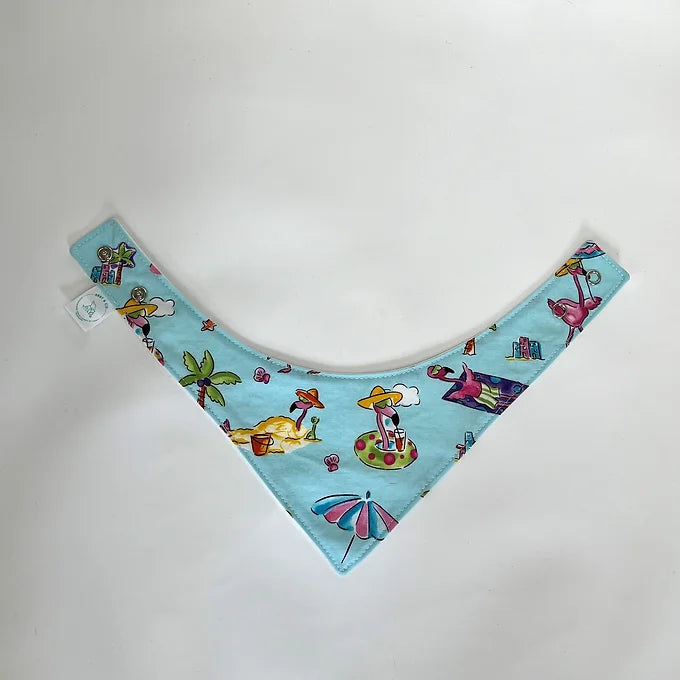 Foulard à motifs de flamants