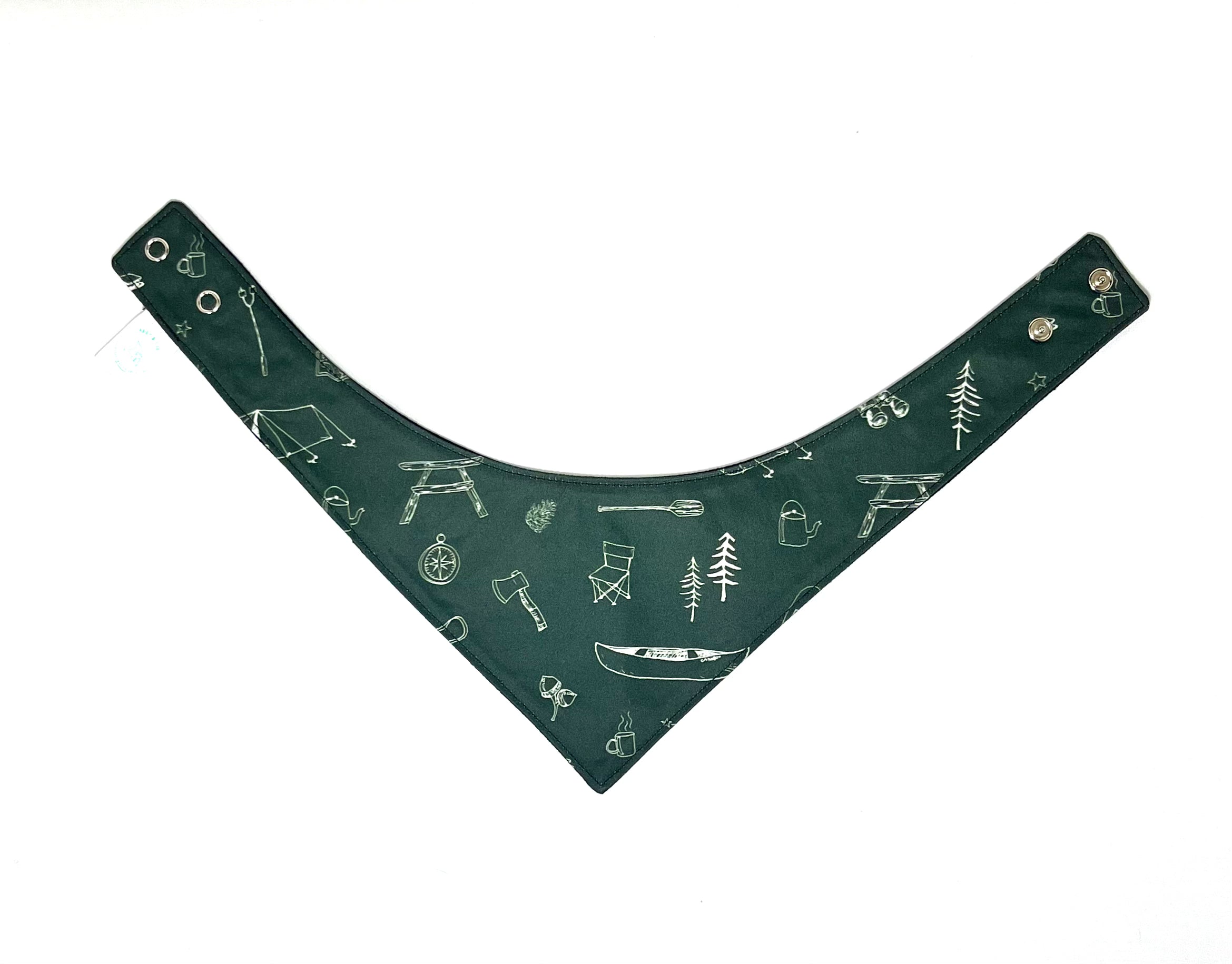 Foulard à motifs de camping